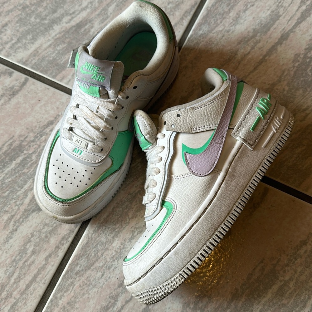 Nike AF1 color blocks
